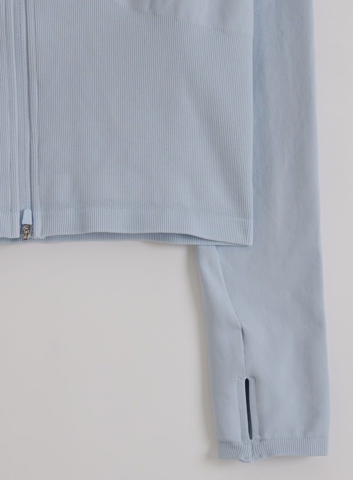 Aura Shape Seamless Zip Jacket