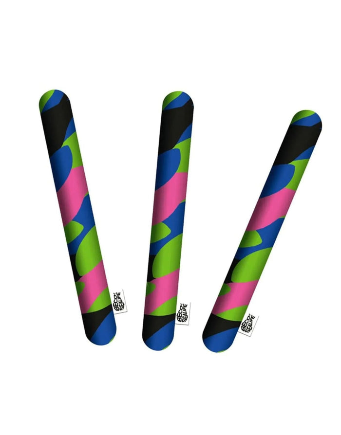 Vibrant BECO Sealife neoprene diving sticks with neon spiral foam batons