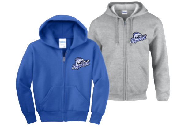 Bluefish Full Zip Hooded Sweatshirt