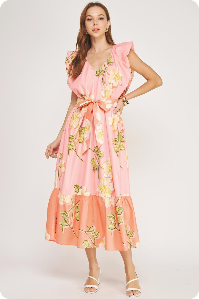 Brielle Tiered Dress-Dresses-Uniquities