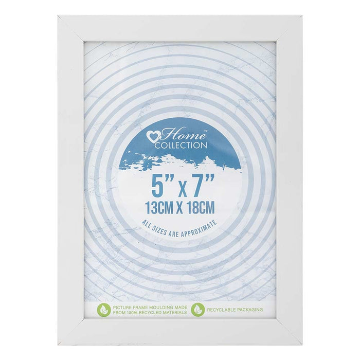 Cambridge White 5 X 7 Photo Frame | Poundstretcher 343459