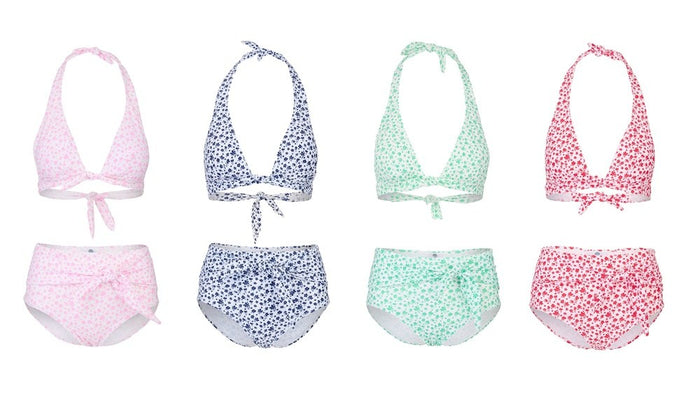 Camilla Bikini Bottom | Rose & White