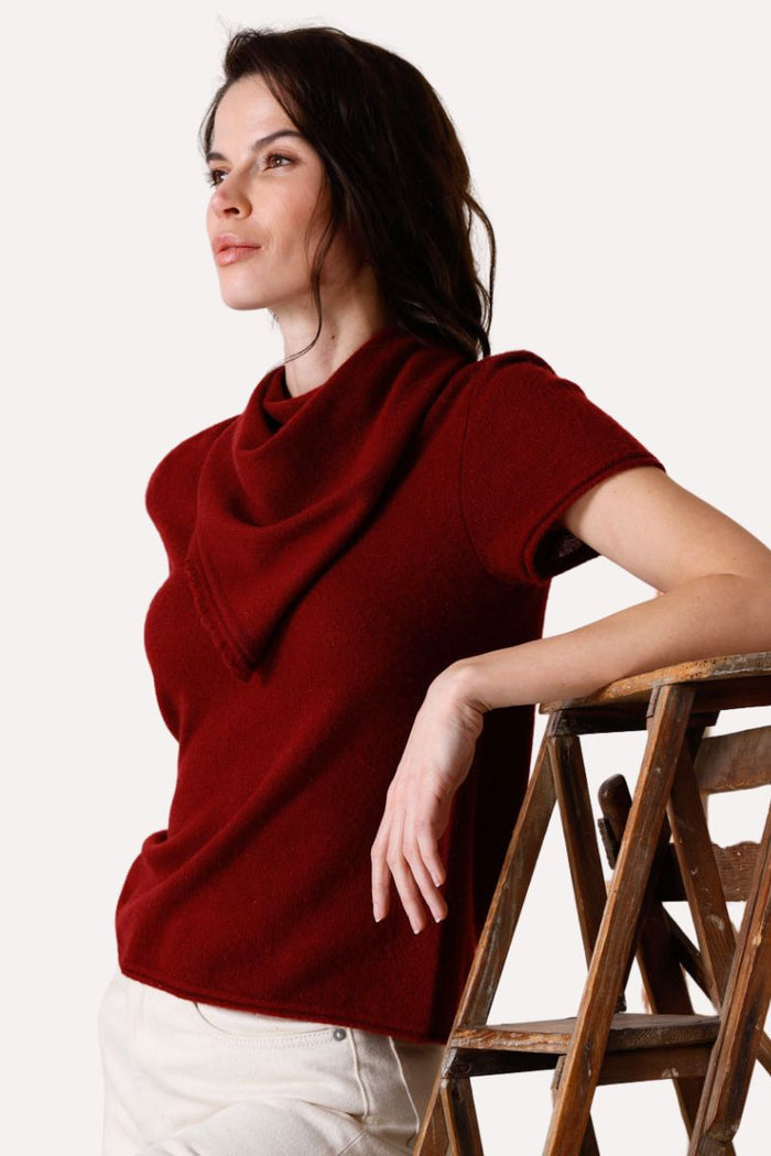 Cashmere Fringe Neckerchief-Accessories-Uniquities