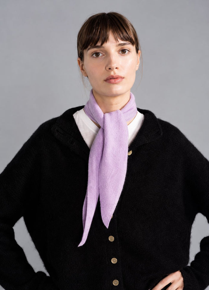 Cashmere Triangle Scarf-Accessories-Uniquities