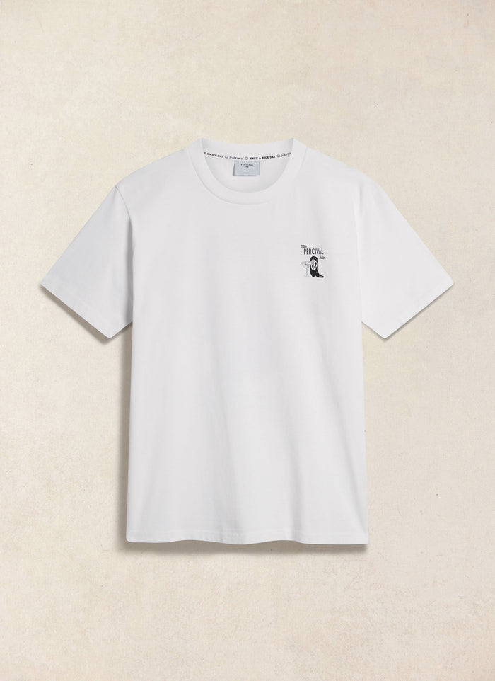 Cowboy Boot T Shirt | 100% Organic Cotton | White