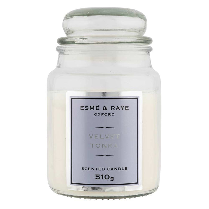 Esme And Raye Velvet Tonka Scented 18Oz Candle | Poundstretcher 501881