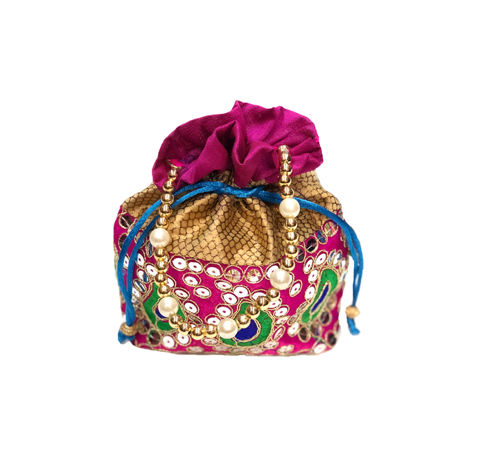 Fancy Red Potli Purse