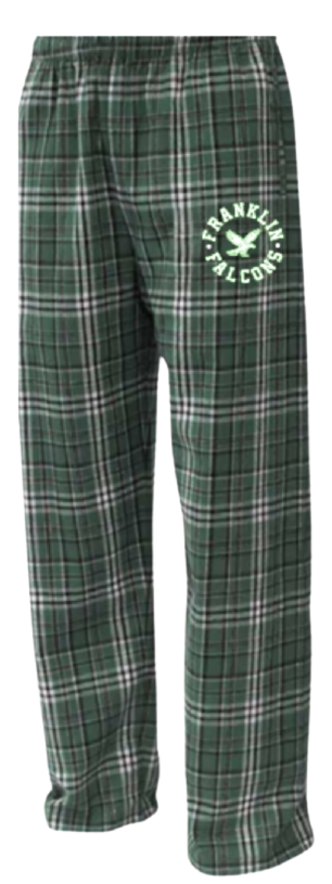 Franklin Flannel Pants, Circle Logo (YS-AXL)