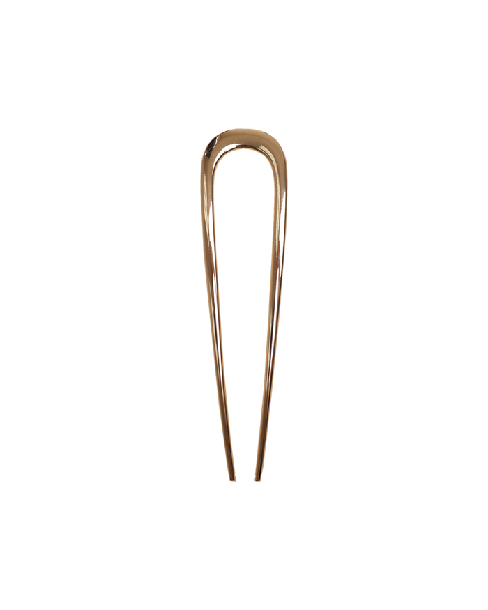 FRENCHIE HAIR PIN GOLD