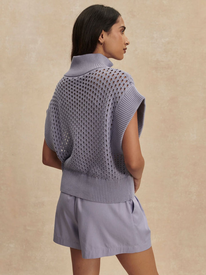 Gaines Half Zip Knit-Sweaters-Uniquities