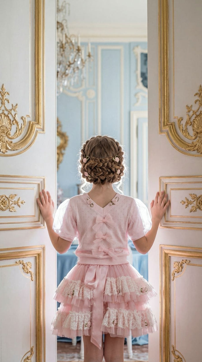 Harlow Pink Hair Clip - Petite Maison Kids