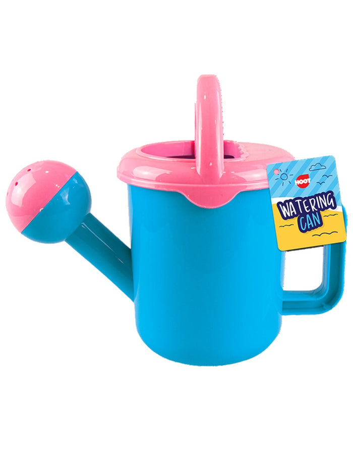 Hydrokidz childrens watering can toy in blue and pink for fine motor skills