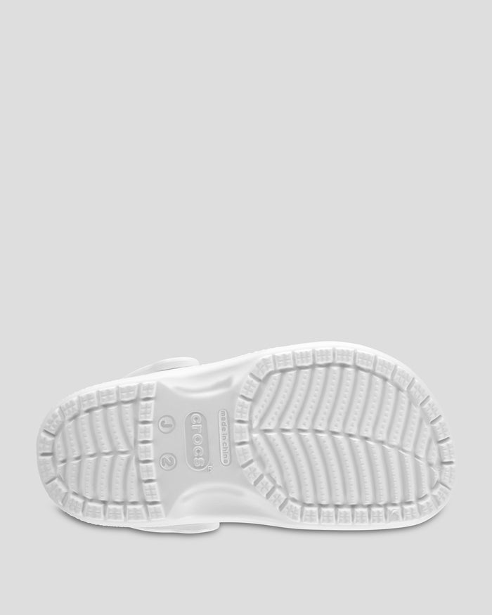 Kids' Classic Clog Crocs - White