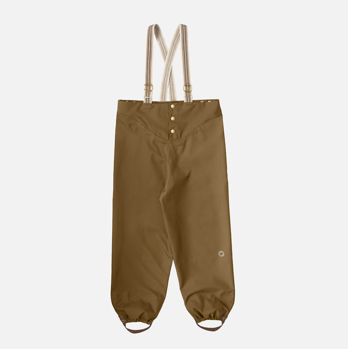 Kids Waterproof Rainpants - Ochre