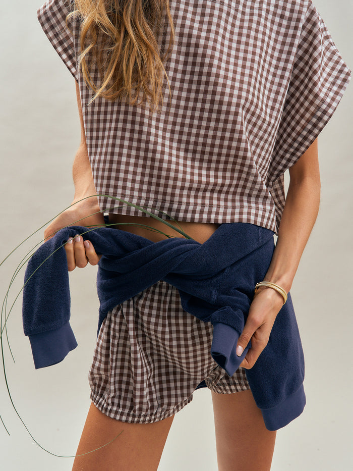 Small Truffle Gingham