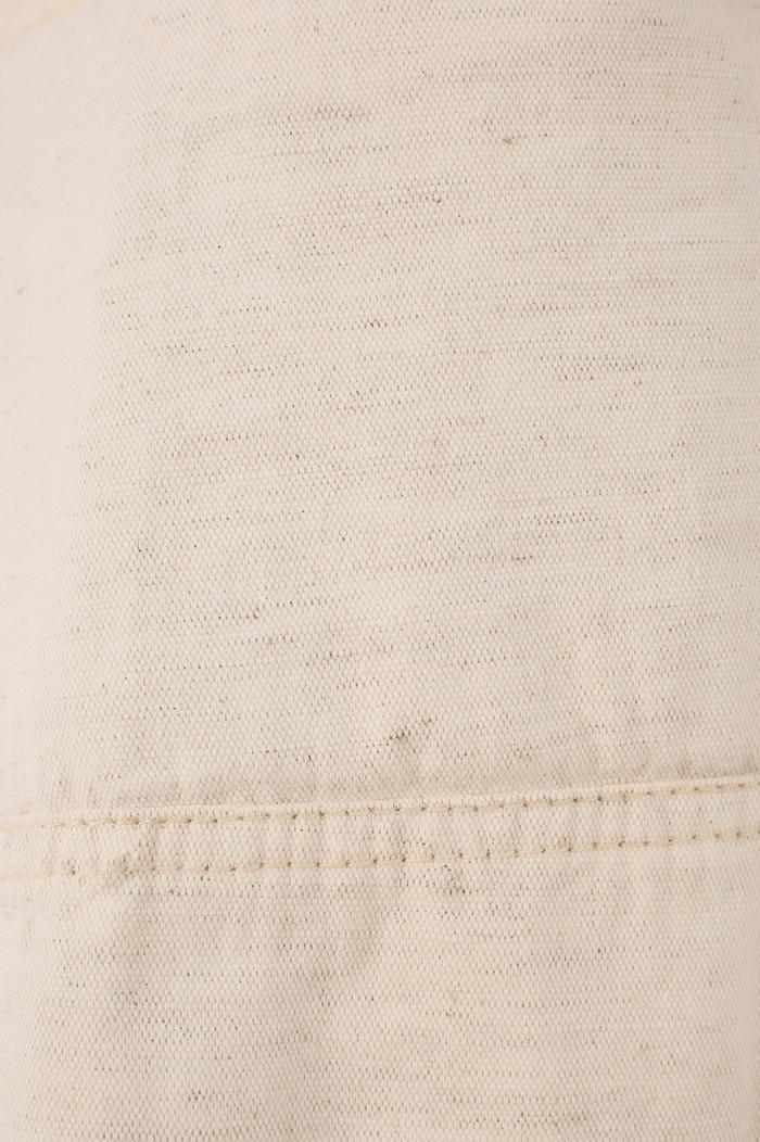 Linen Twill Belted Skirt