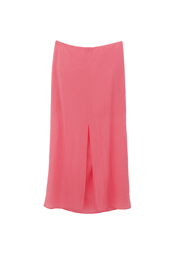 Long Skirt With Tie - PINK LEMONADE