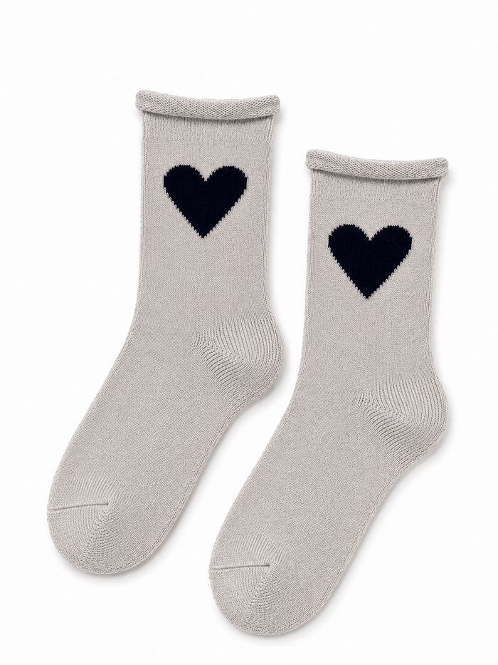Love Cashmere Crew Sock-Accessories-Uniquities