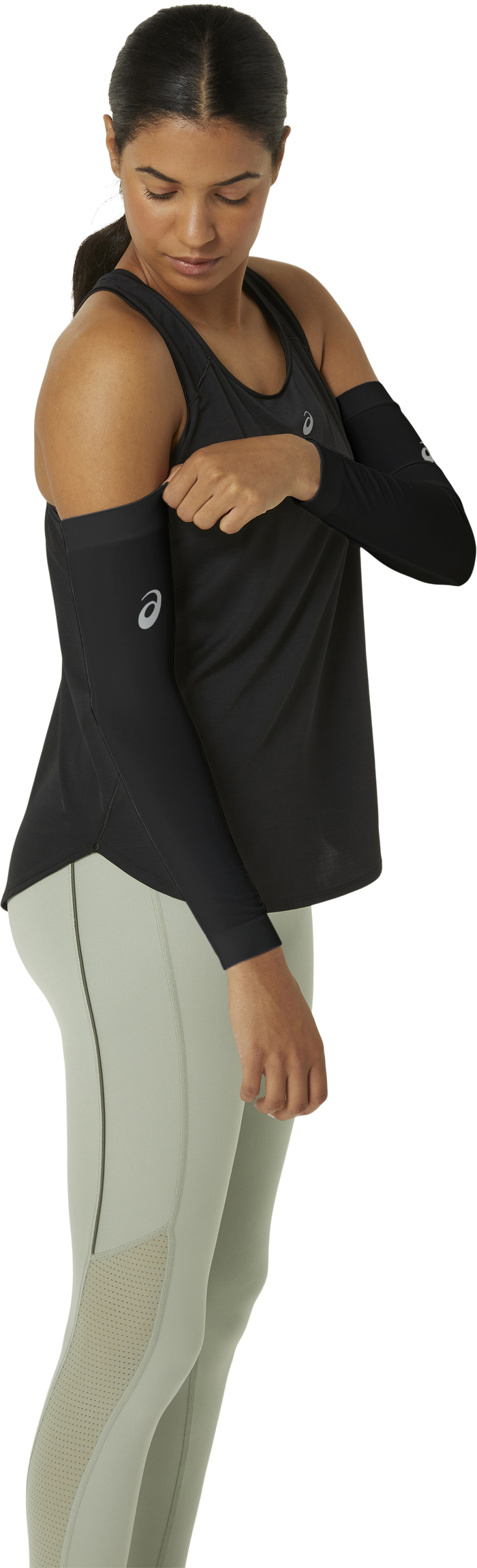 Marathon ASICS Arm sleeve - Black (One Size)