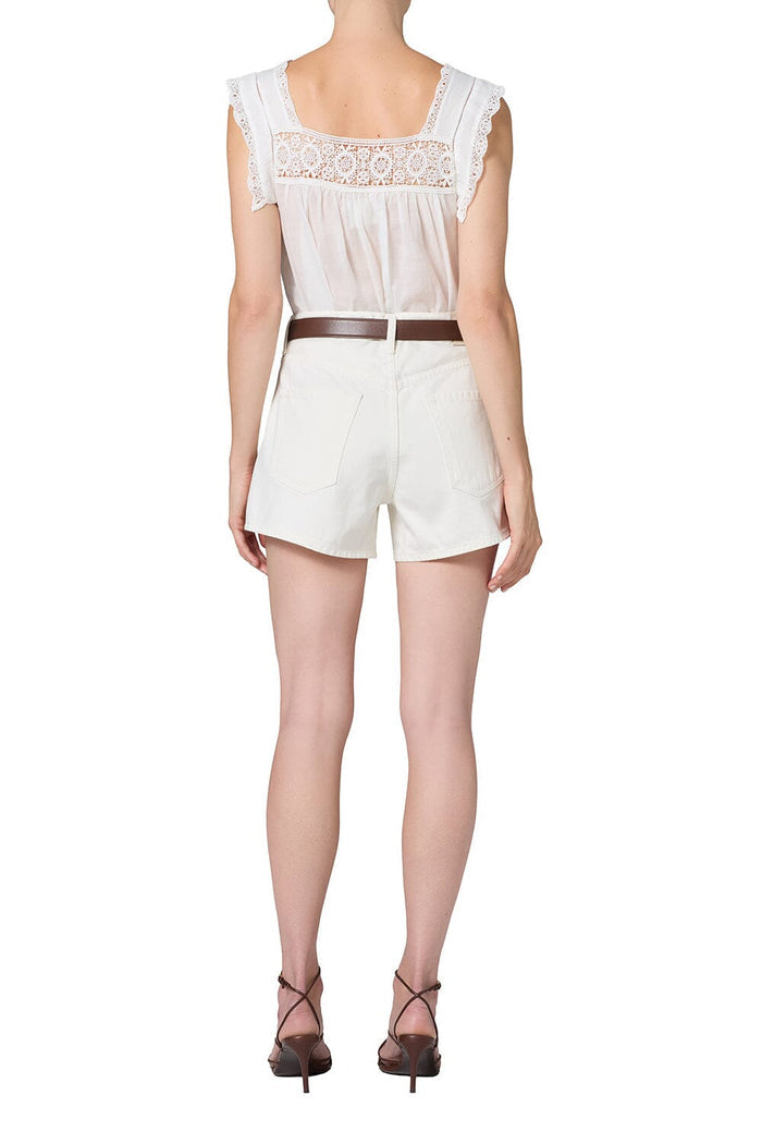 Marlow Welt Pocket Short-Denim-Uniquities
