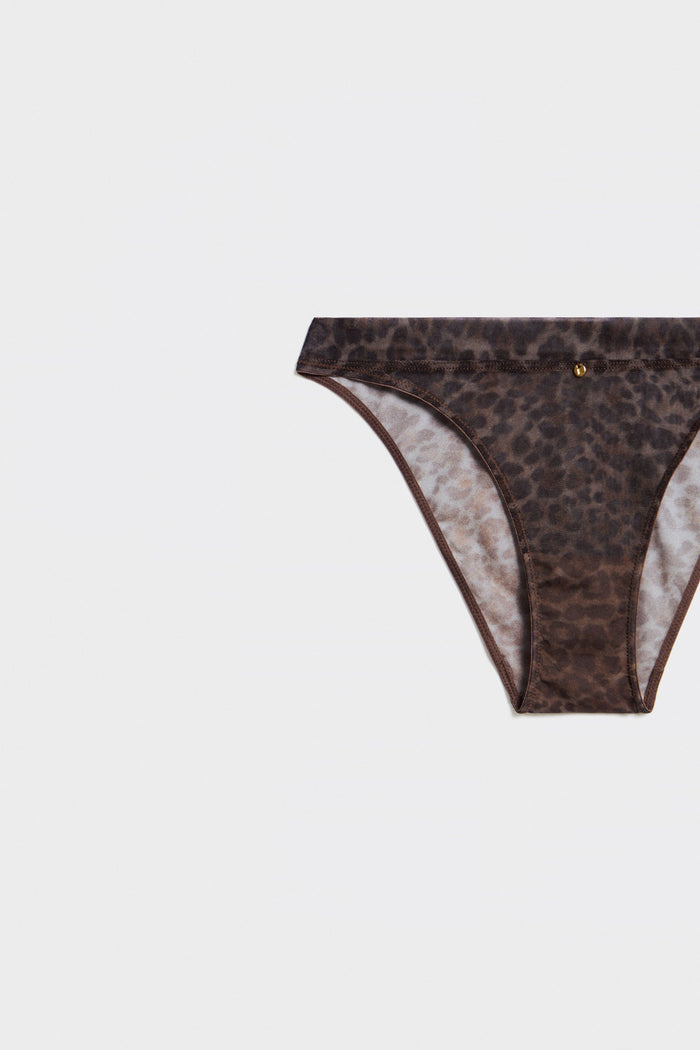 LEOPARD/BROWN