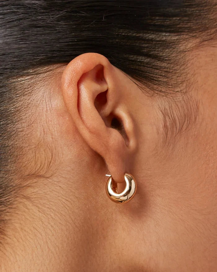 Mini Tome Hoop Earrings-Jewelry-Uniquities