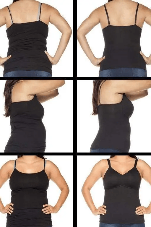 Molded Cup Camisole - Black - Intimate Whispers