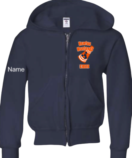 Mustang Full Zip Hoodie (Youth & Adult)