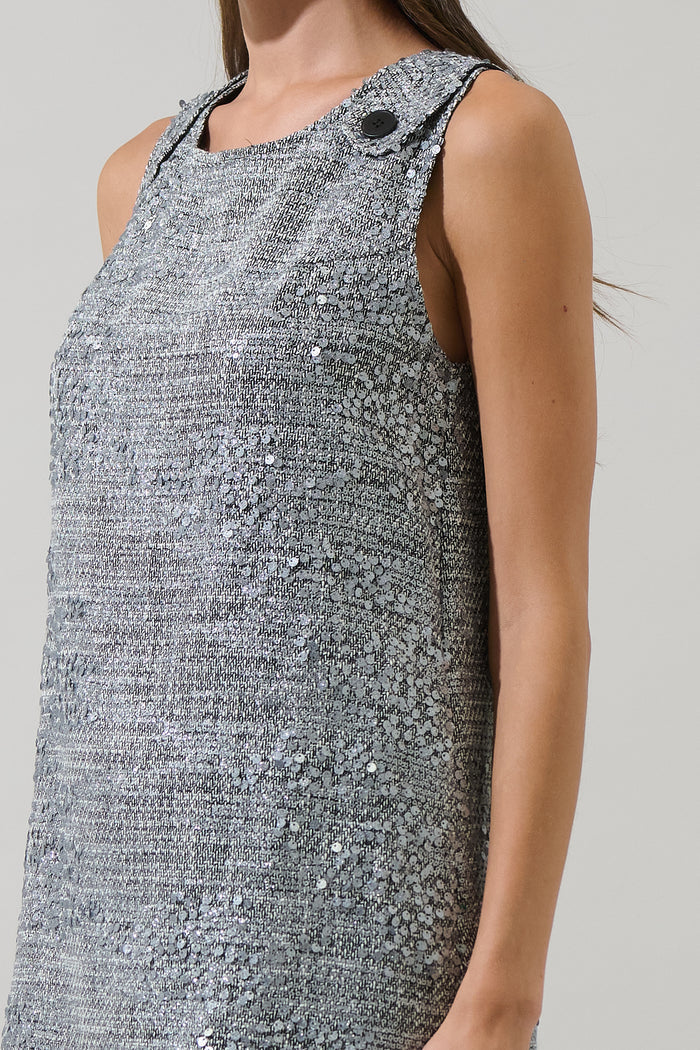 Nicky Sequin Valeraine A-line Mini Dress