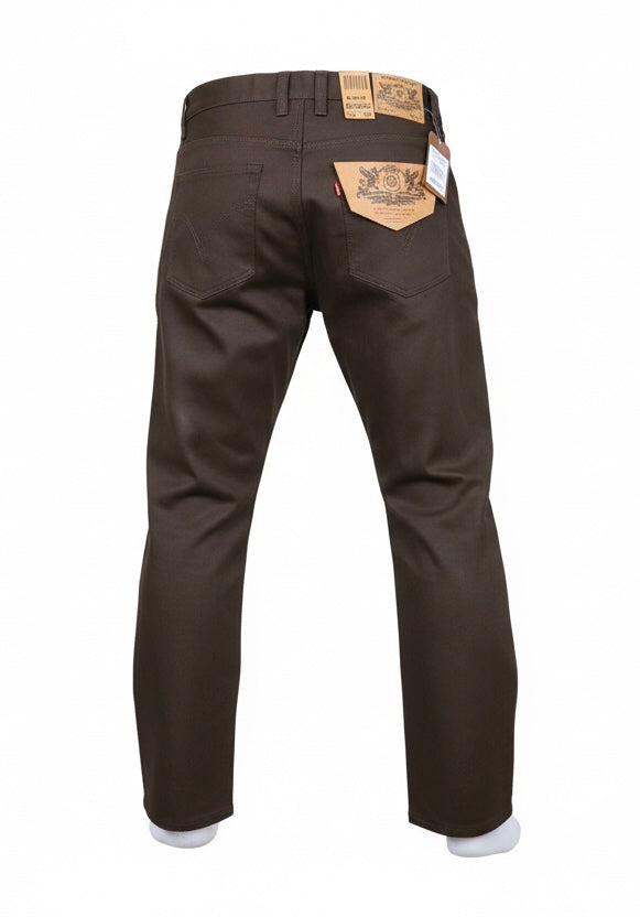 NOIZ STRAIGHT FIT JEANS - DP720 - BROWN