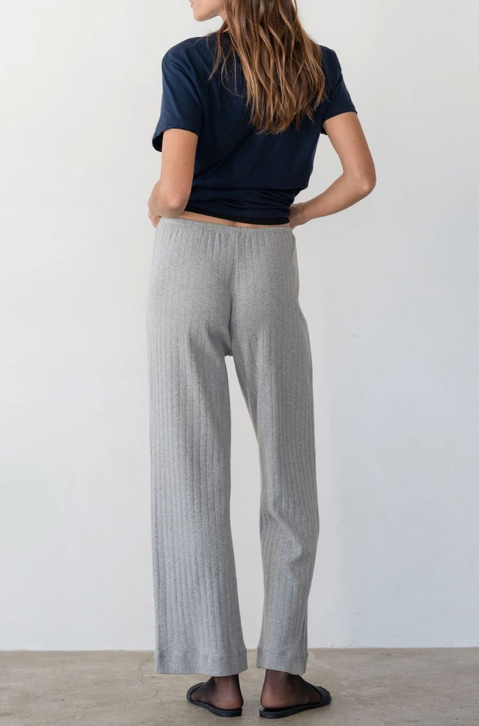 Pointelle Simple Crop Pant-Lounge-Uniquities