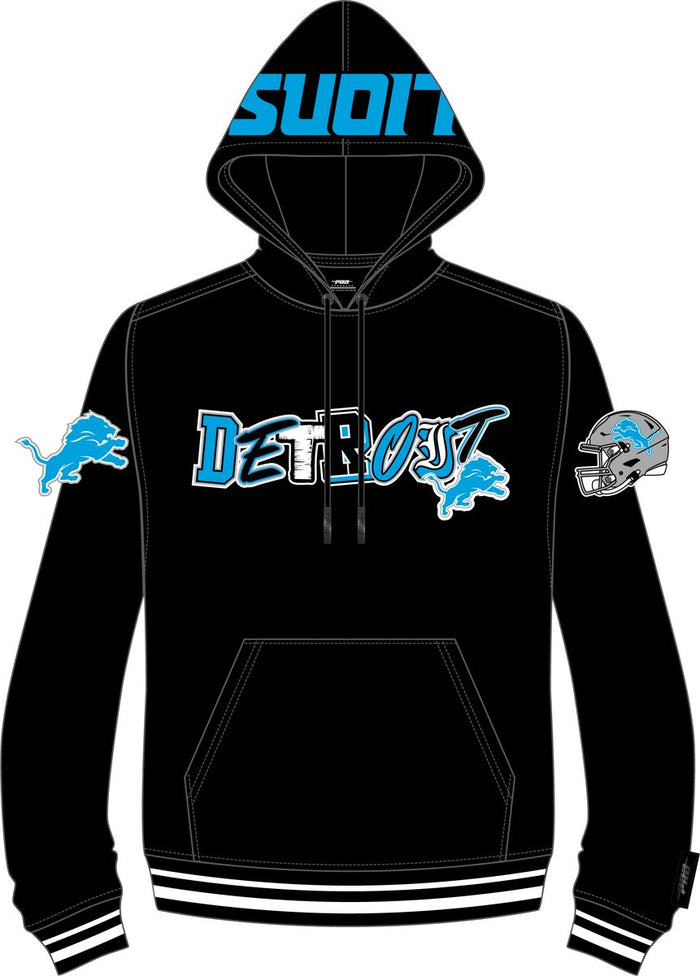PRO STANDARED DETROIT LION HOODI - FDL5410629 -BLK