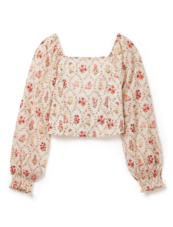 Raleigh Teen Square Neck Top Forever New