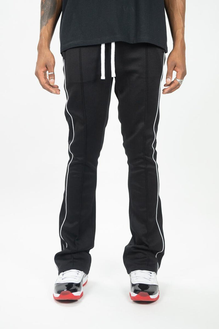 REBEL MIND STACKED TRACK PANTS - 100-470