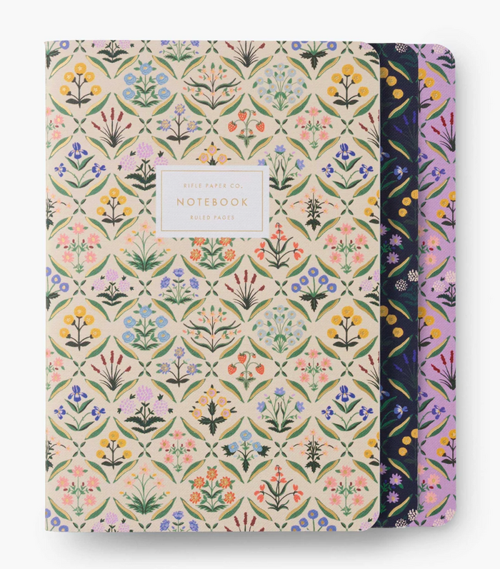 Rifle Paper Notebook Stitched Set 3PC