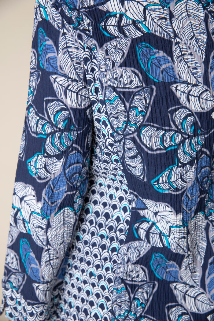 "Rustling Leaves" Princess Seam Shirt - 41621