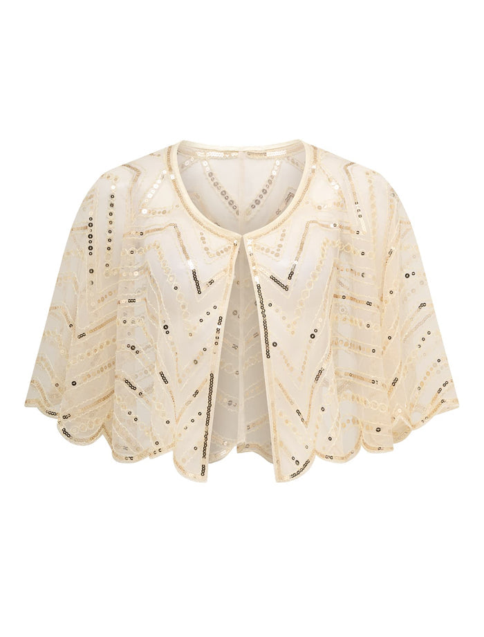 Scarlett Sequin Cape Forever New