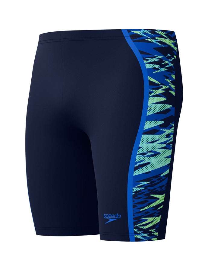 Speedo Hyperboom Splice Swim Jammer - Navy/Blue