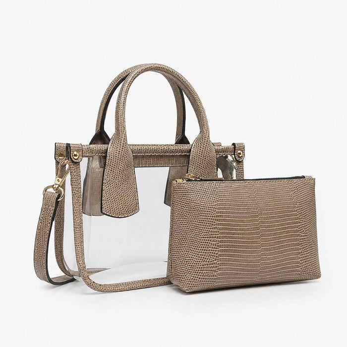 Stacy Clear Satchel-Accessories-Uniquities
