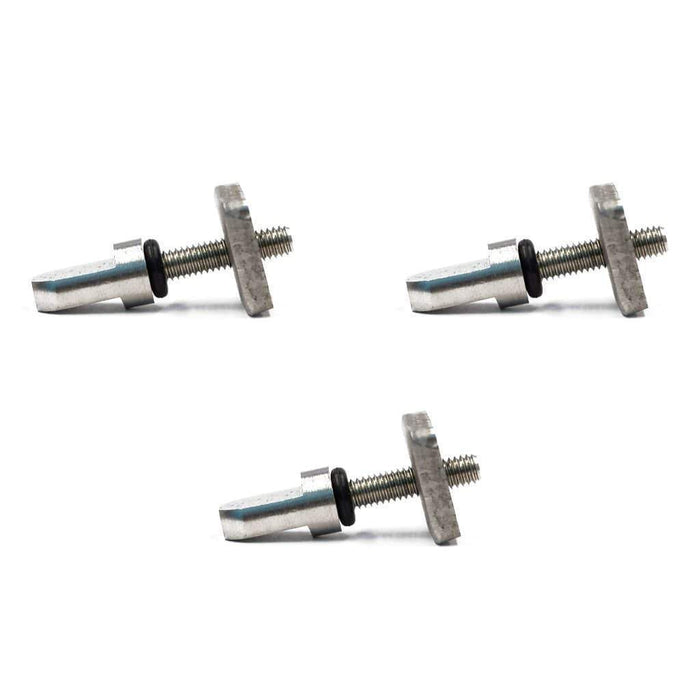 Tool Free Fin Screw + Plates (3 Pack)