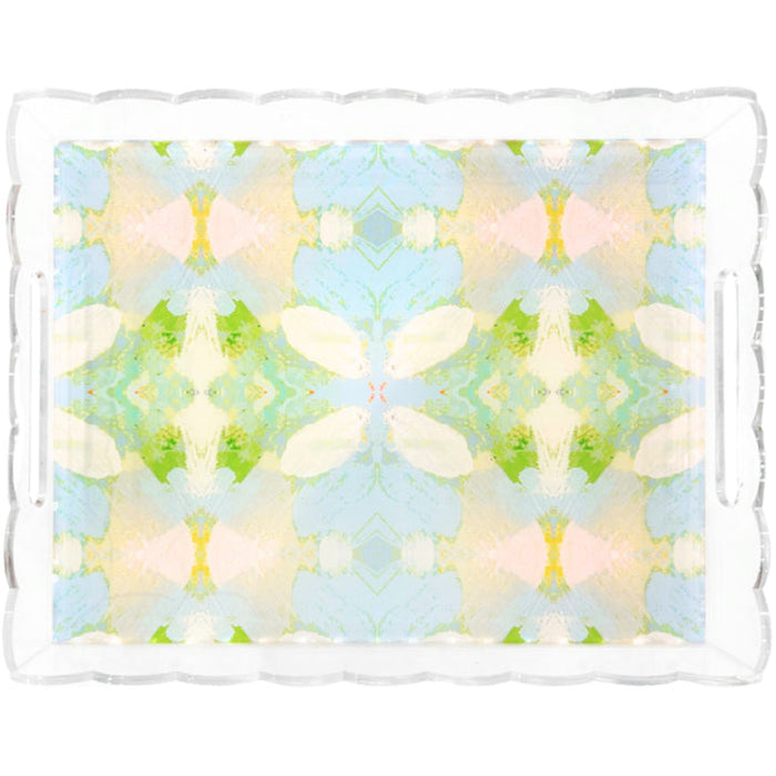Tray Elephant Falls Scalloped Large