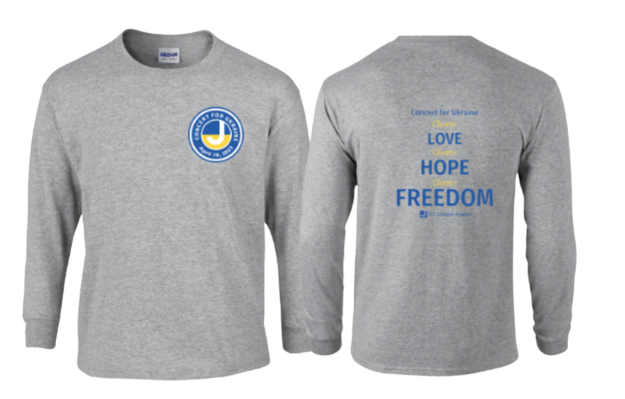 Ukraine Concert Long Sleeve Tee