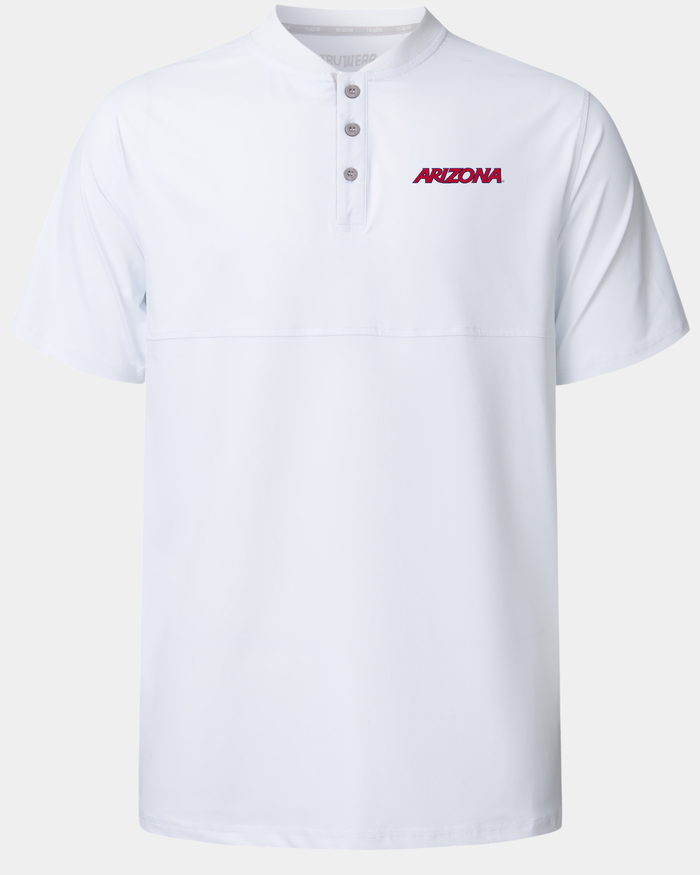 University of Arizona Crown Blade Polo White 3