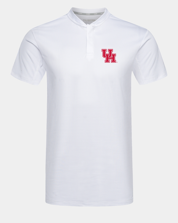 University of Houston Pinnacle 2.0 Polo White
