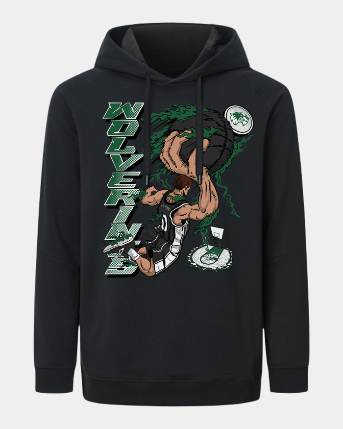 UVU Slam Dunk Singular Black Hoodie