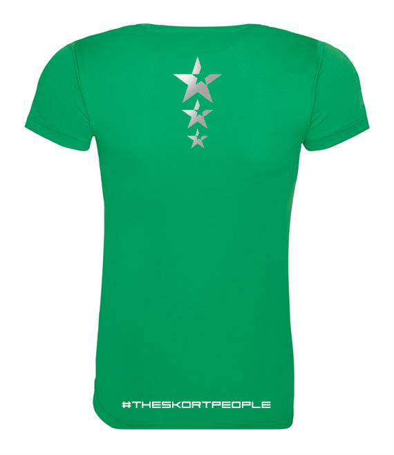 Women's T-Shirt | FLANCI Logo Hi Viz | Green