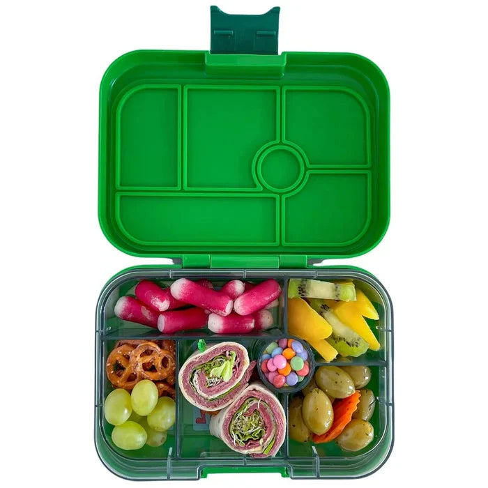 Yumbox Original Leakproof Bento Box - Bamboo Green with Jungle Tray