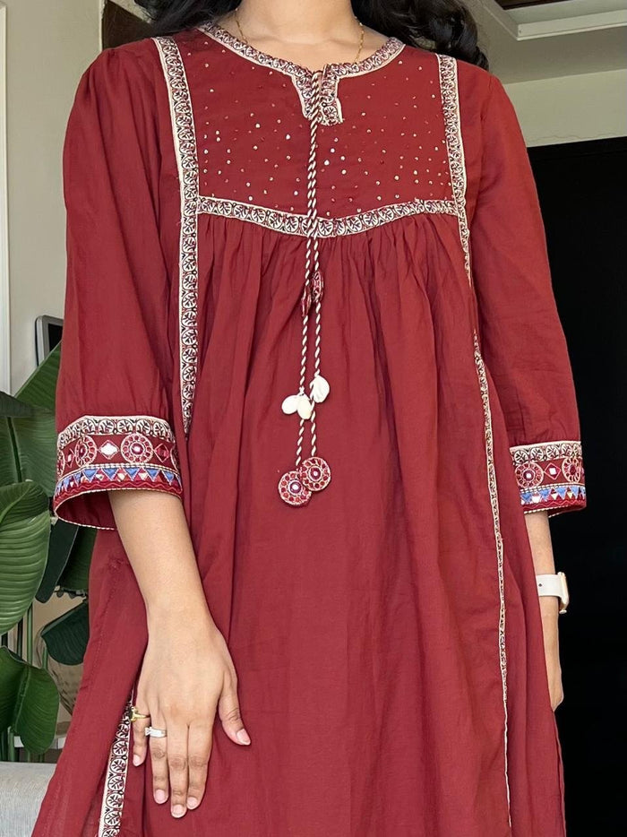 Zara Earthy Fancy Cotton Set