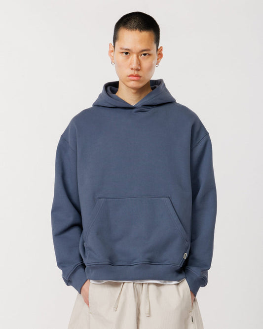 520 Organic Hoody - Washed Blue