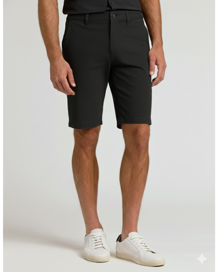 The Standard 9 Chino Shorts 3-Pack on person, showcasing fit.